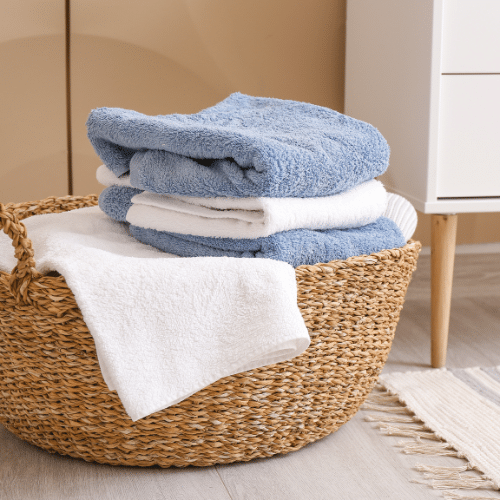 A laundry basket for people who don't like cleaning